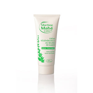 Crème régénératrice au beurre de karité pour cheveux secs