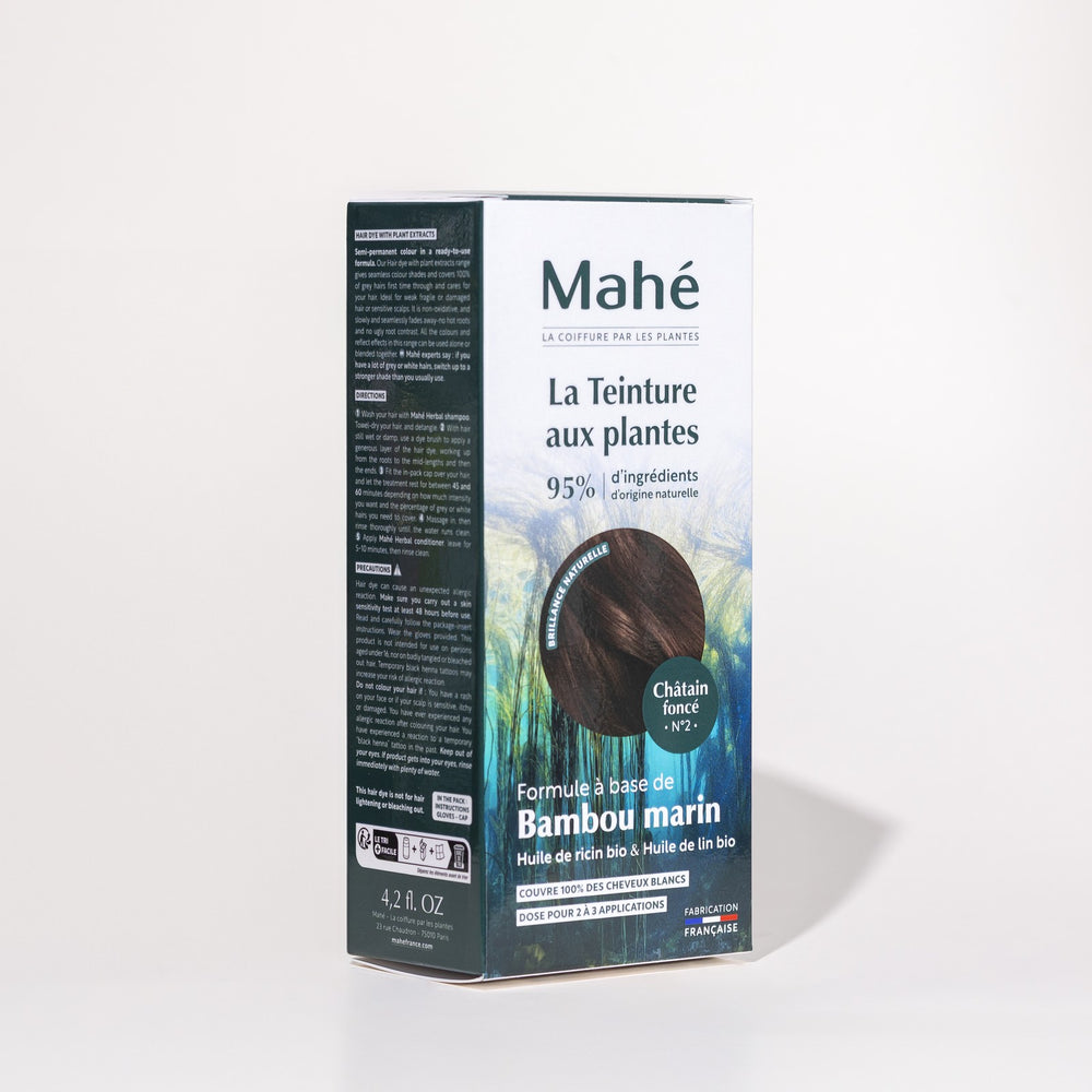 Teinture aux Plantes N°2 Châtain foncé (125 ml)