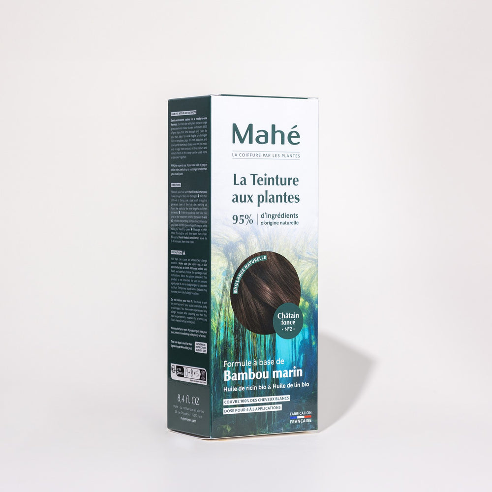 Teinture aux Plantes N°2 Châtain foncé (250 ml)
